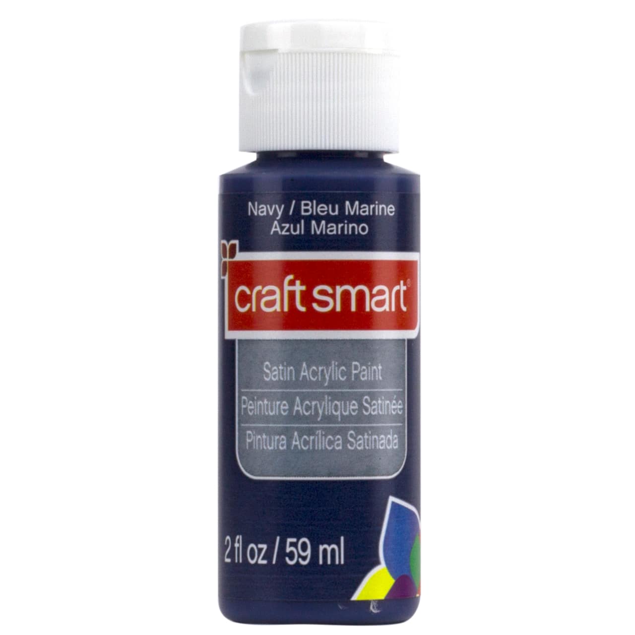 12 Pack: Satin Acrylic Paint by Craft Smart®, 2oz.